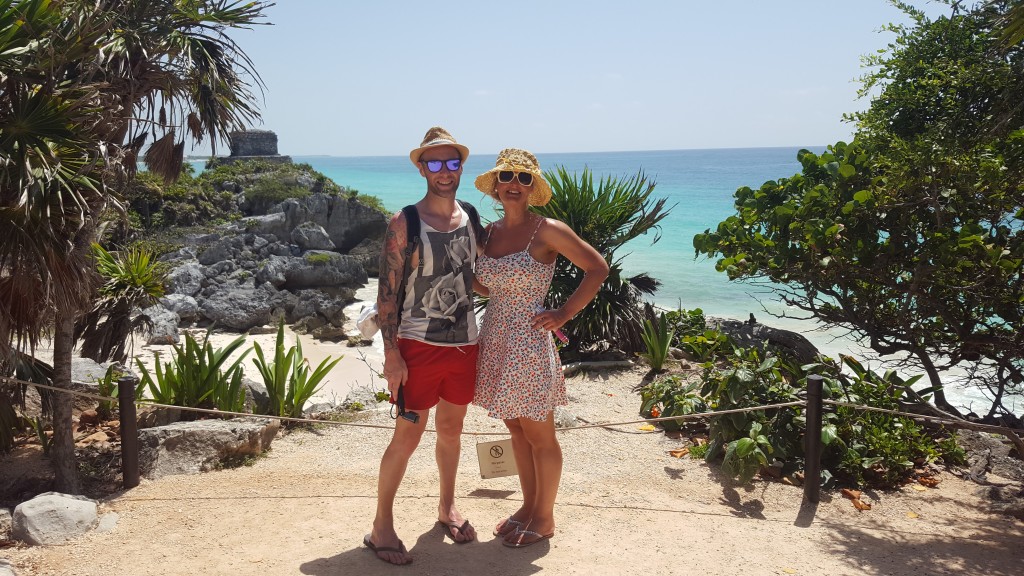 Taking in Tulum
