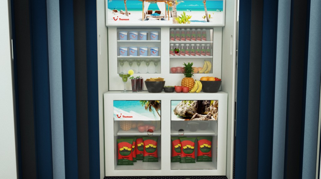 Beach Snack Bar in Premium Club cabin (2)