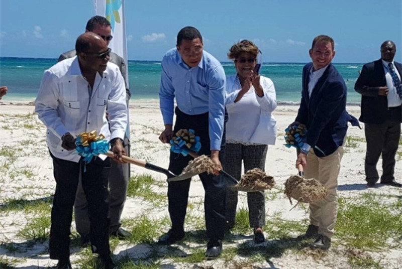 Travel blog: Work on Excellence Oyster Bay Officially Begins
