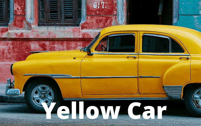 Yellow Car Jamaica