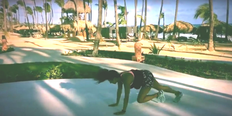 Travel blog: Work up a sweat in paradise with Gail Nicholls